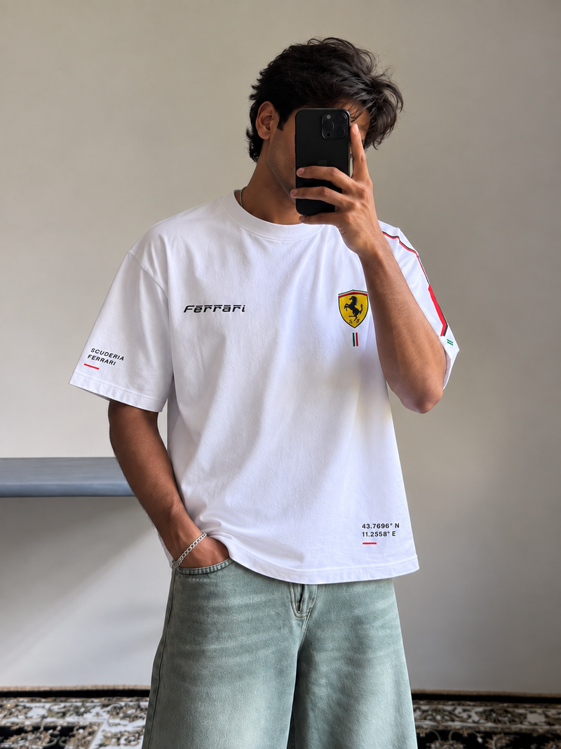 Ferrari Scuderia Coordinates Tee