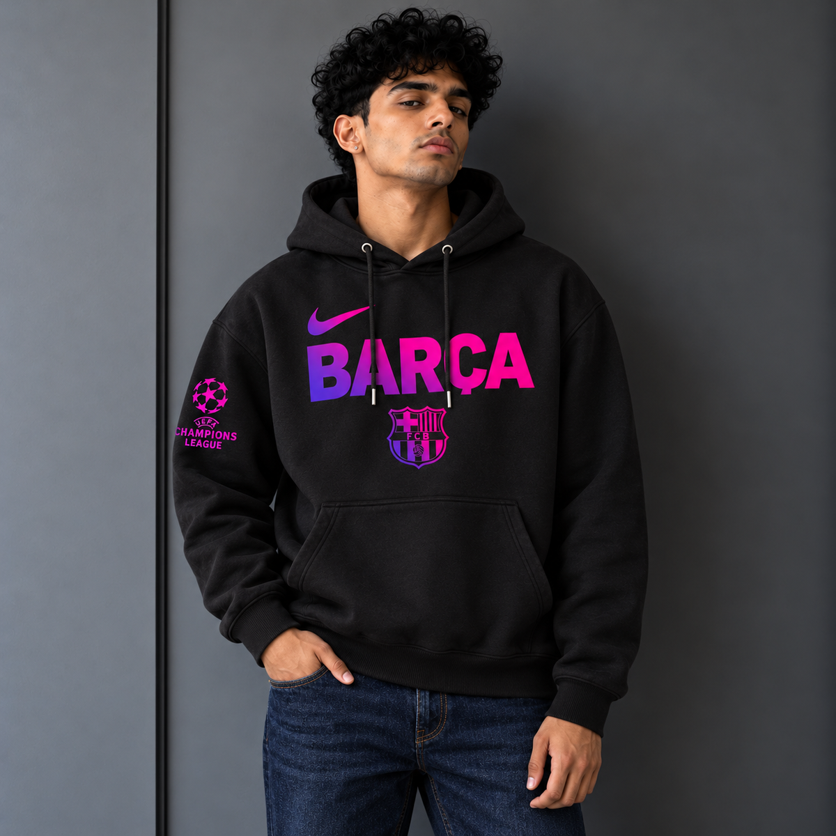Barça Eclipse Graphic Hoodie