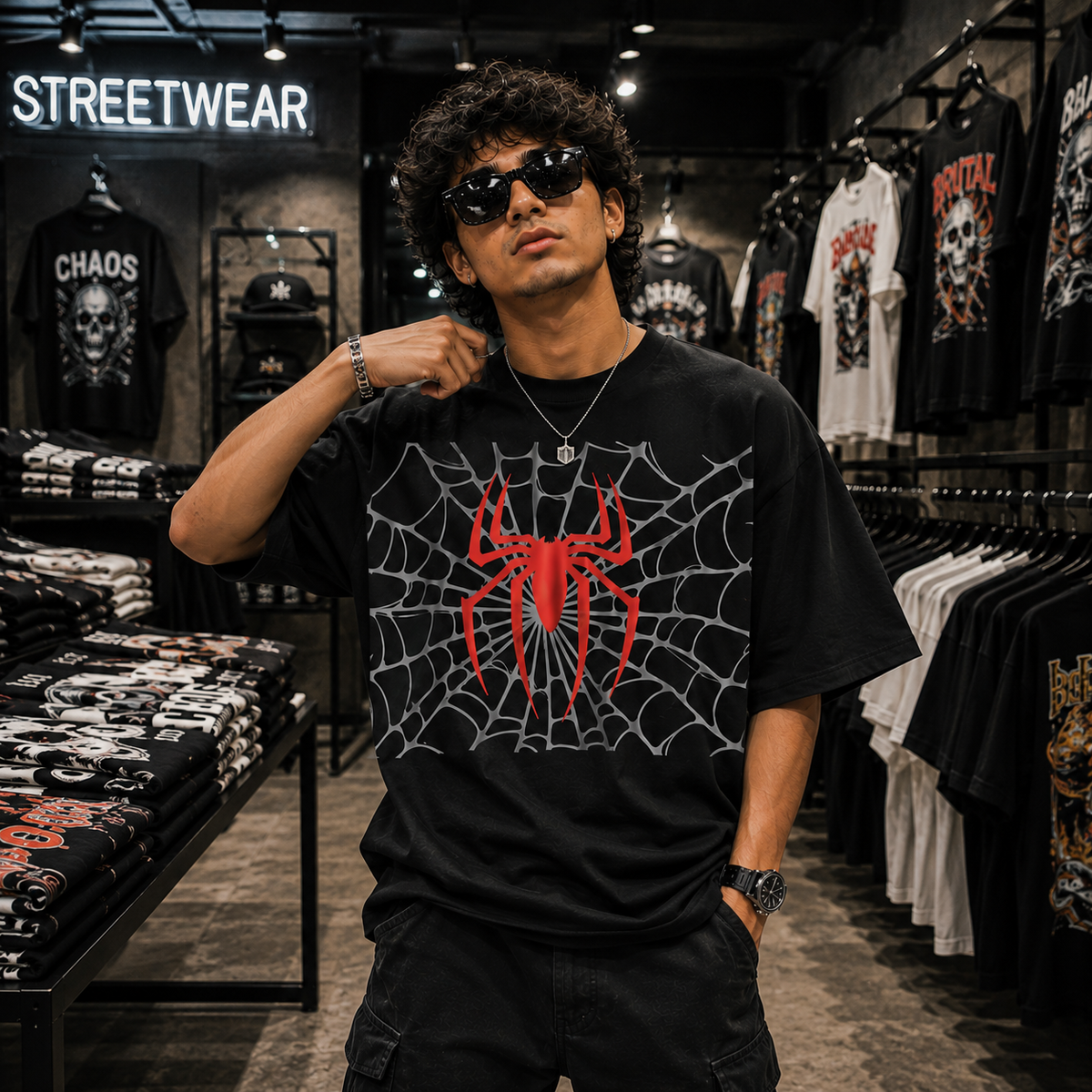 Spider Web Tshirt