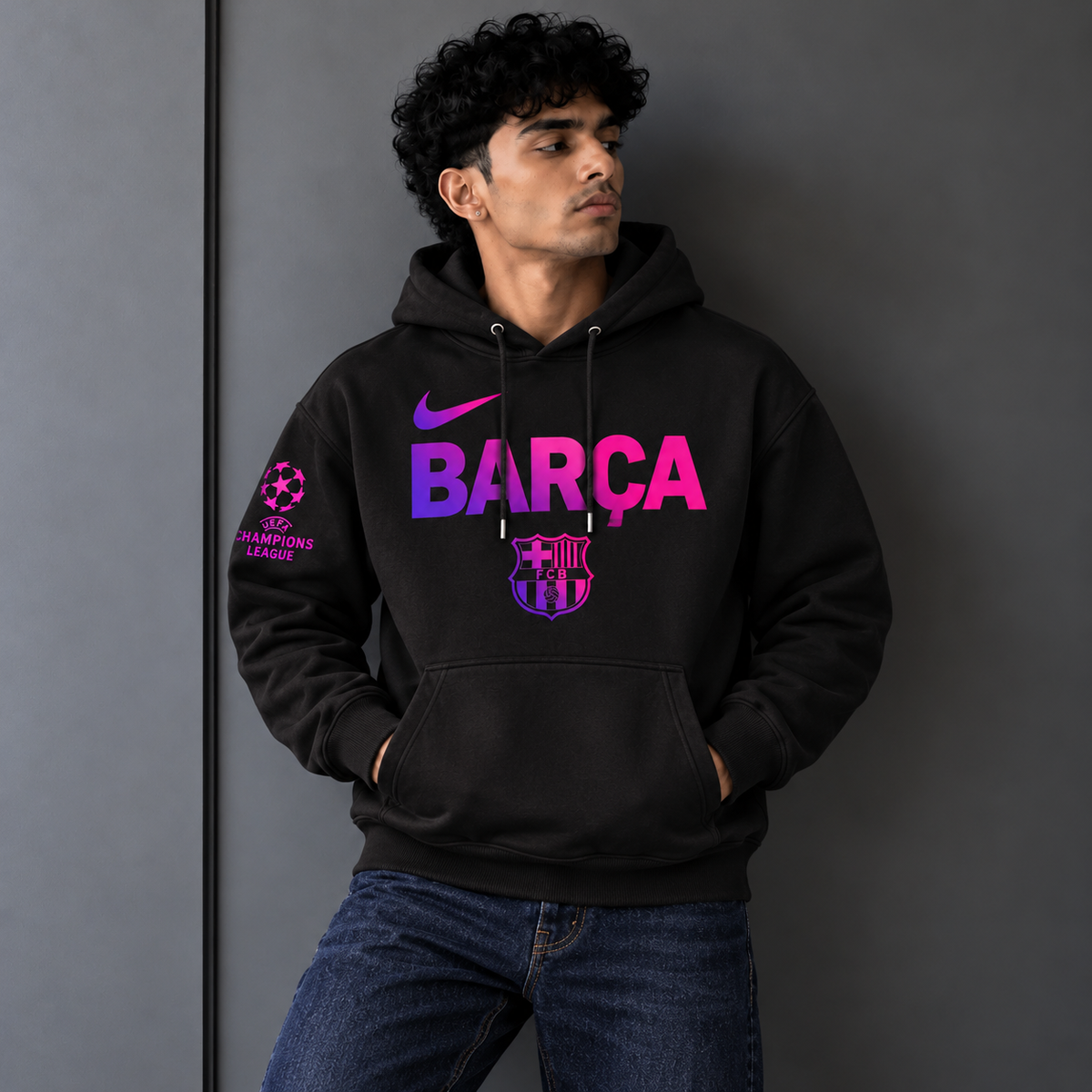 Barça Eclipse Graphic Hoodie