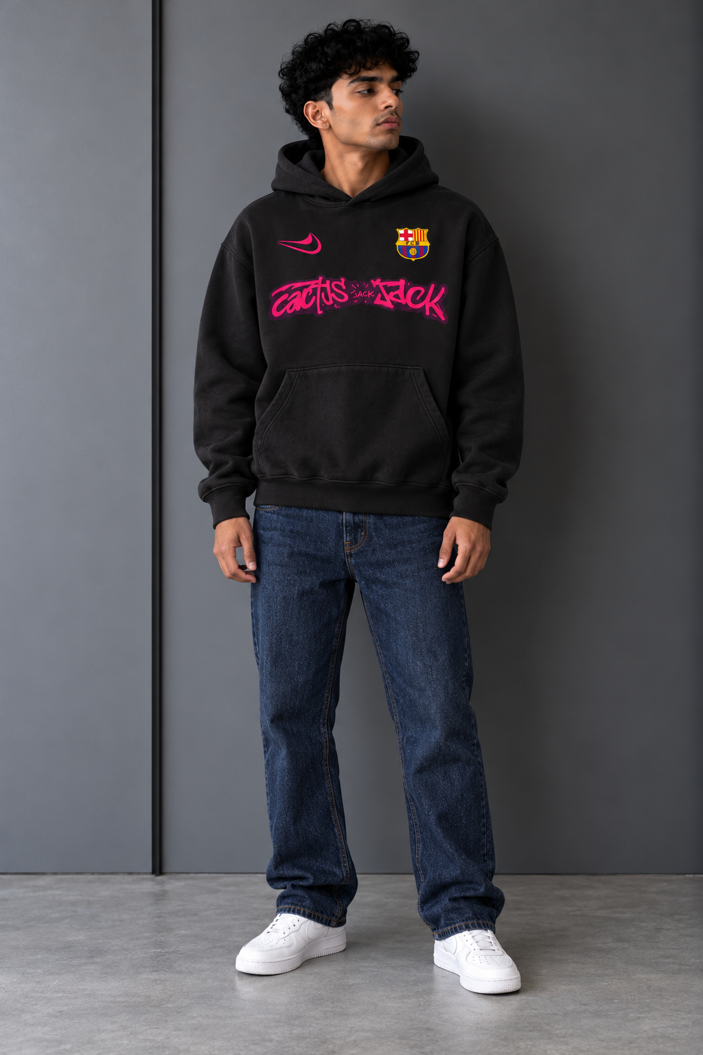 Barça Cactus Jack Oversized Hoodie